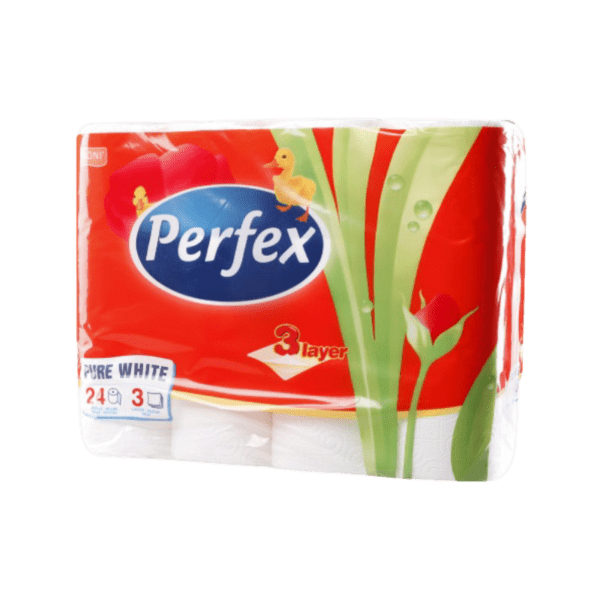 Perfex Pure White 3 sloja, 24 kom.