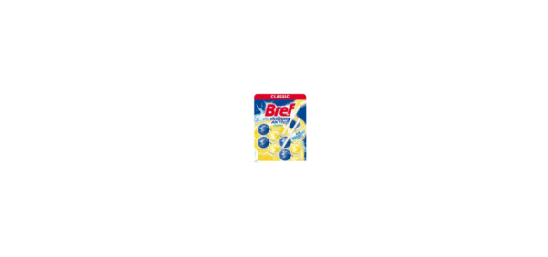 Osveživač WC šolje Bref Power Active Limun 2×50g