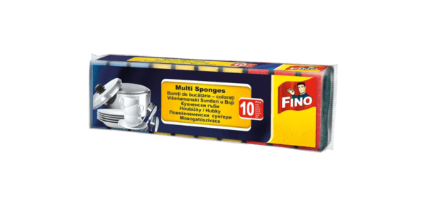Obojeni kuhinjski sunđeri Fino 10 komada