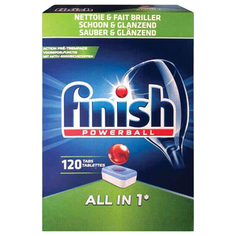 Tablete za mašinsko pranje sudova Finish All in One 120 kom